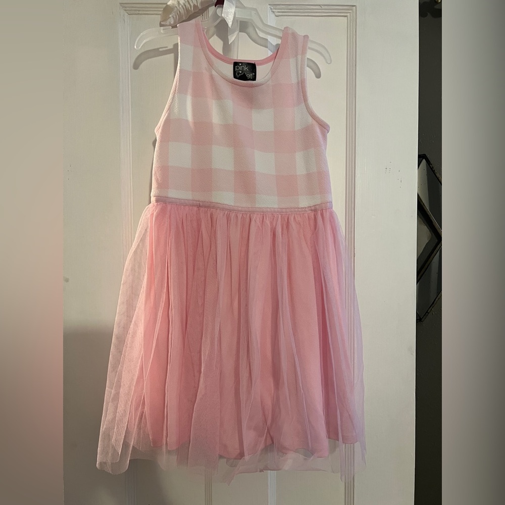 Girls Seerssucker Dress with Jacket